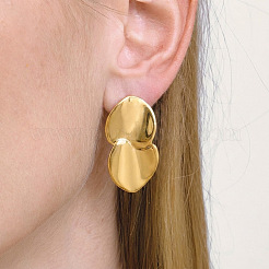 304 Stainless Steel Stud Earrings for Women&nbsp;DD4415-2