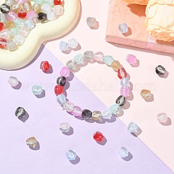 72Pcs 9 Colors Transparent Resin Beads&nbsp;RESI-CJ0004-61