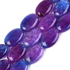 Dyed Natural White Jade Beads Strands&nbsp;G-N370-01A-03