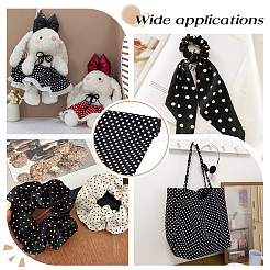 1M Polka Dot Pattern Cotton Fabric&nbsp;DIY-WR0005-59A