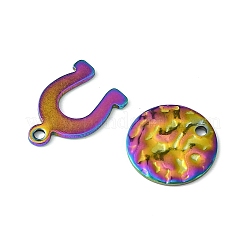 20Pcs 10 Styles 304 & 201 Stainless Steel Charms&nbsp;STAS-FS0001-42