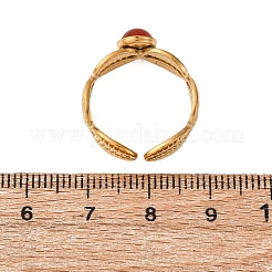 304 Stainless Steel Open Cuff Rings&nbsp;RJEW-A071-03G