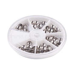 Tarnish Resistant 304 Stainless Steel Bead Caps&nbsp;STAS-JP0004-09P