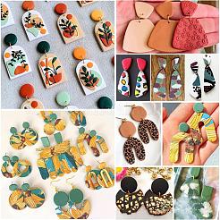 11Pcs 11 Styles PP Plastic Molds&nbsp;DIY-HY0002-78