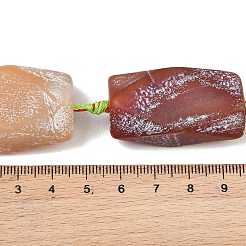 Natural Weathered Agate Beads Strands&nbsp;GG-CBA8E33-B01-02