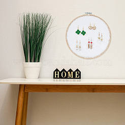 Lace Disc Earring Organizer Holder&nbsp;DIY-WH0399-64B