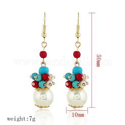 Handmade Iron Acrylic Dangle Earrings for Women&nbsp;GE3753-2