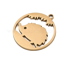 201 Stainless Steel Pendants&nbsp;STAS-Z155-07G