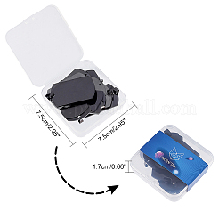 Men's 316 Surgical Stainless Steel Big Rectangle Hand Stamping Blank Tag Big Pendants&nbsp;STAS-UN0002-76B