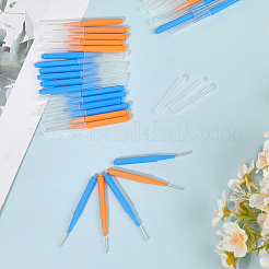 40Pcs 2 Colors Plastic Cleaning Brushes&nbsp;AJEW-CN0003-98