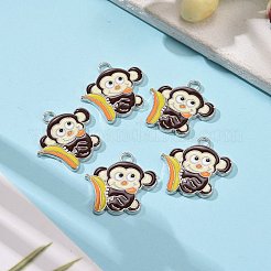Alloy Enamel Pendants&nbsp;EA5857Y-8
