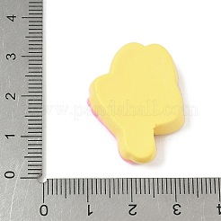 Cute Opaque Resin Cabochons&nbsp;RESI-L046-E03