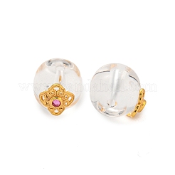 Round Natural Quartz Crytal&nbsp;PEAR-K009-14G