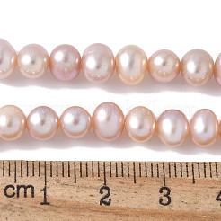 Natural Cultured Pearl Beads Strands&nbsp;PEAR-I007-07R-03B