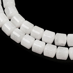 Natural White Jade Beads Strands&nbsp;G-G275-D17-10x10mm