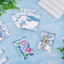 60Pcs Glitter Holographic Star Plastic Packaging Yin-yang Resealable Bags&nbsp;OPP-TA0001-24B