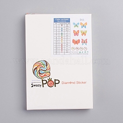 DIY Diamond Painting Stickers Kits For Kids&nbsp;DIY-WH0168-62