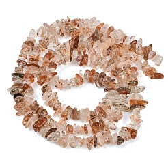 Natural Black Gold Rutilated Quartz Beads Strands&nbsp;G-G905-20A