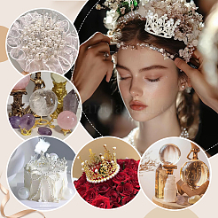 4Pcs 2 Styles Crown Alloy Ornaments&nbsp;DJEW-OC0001-54