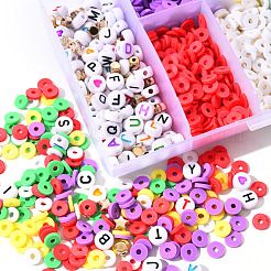 DIY Polymer Clay Beads  Bracelet Making Kit&nbsp;DIY-YW0004-39A