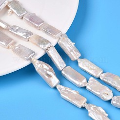Natural Keshi Pearl Beads Strands&nbsp;PEAR-S020-D03