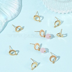 SHEGRACE Brass Stud Earring Findings&nbsp;XGRQ64512-853G