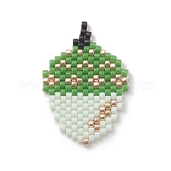 3Pcs 3 Color Handmade MIYUKI Japanese Seed Loom Pattern Seed Beads&nbsp;PALLOY-MZ00073