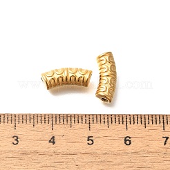 Ion Plating(IP) 304 Stainless Steel Curved Tube Beads&nbsp;STAS-I321-24G