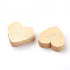 Unfinished Maple Wood Beads&nbsp;WOOD-S037-080