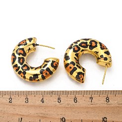 Brass Stud Earrings&nbsp;EJEW-Q015-12B-G