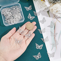 60Pcs 304 Stainless Steel Pendants&nbsp;STAS-UN0041-63