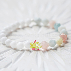 3Bags Opaque Acrylic Beads&nbsp;SACR-DC0001-09