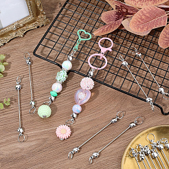 24Pcs Stainless Steel Beadable Keychain Bar for Jewelry Making DIY Crafts&nbsp;AJEW-SC0031-55A