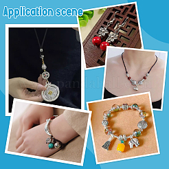 160Pcs 4 Styles Tibetan Style Zinc Alloy Beads&nbsp;FIND-PH0026-39
