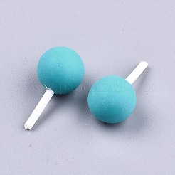 Handmade Polymer Clay 3D Lollipop Embellishments&nbsp;CLAY-T016-82B