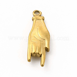 304 Stainless Steel Pendants&nbsp;STAS-M305-16G