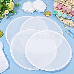 Nylon Foldable Flying Disc or Fan with Storage Bag Assortment&nbsp;AJEW-WH0009-69O