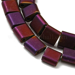Electroplated Non-magnetic Synthetic Hematite Beads Strands&nbsp;G-C106-A01-15