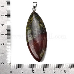 Natural Dragon Blood Big Pendants&nbsp;G-F820-06F