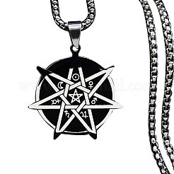 304 Stainless Steel Pendant Necklaces&nbsp;FS-WG52288-01