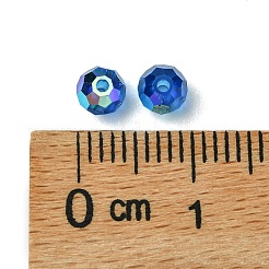 プレシオサ®クリスタルビーズ  チェコクリスタル  451 19 602 ラウンド  60310 200 カプリブルー AB  4mm  穴：1mm&nbsp;X-PRC-BB4-60310-200
