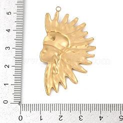 304 Stainless Steel Pendants&nbsp;STAS-C121-36G