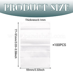 100Pcs PE Resealable Bags&nbsp;OPP-TA0001-26C