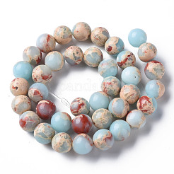 Synthetic Imperial Jasper Beads Strands&nbsp;G-S300-41A-01