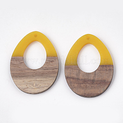 Resin & Walnut Wood Pendants&nbsp;RESI-S358-05D