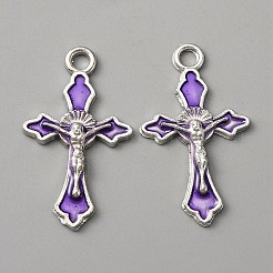 Alloy Enamel Pendants&nbsp;ENAM-WH0057-22F