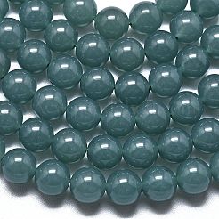 Natural Malaysia Jade Beads Strands&nbsp;G-L645-C01-10mm-04