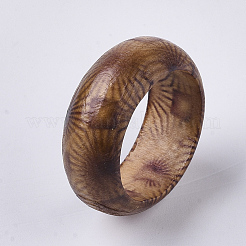 Wood Thumb Rings&nbsp;RJEW-N028-05-M