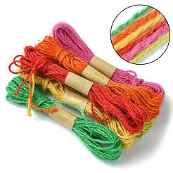 6 Colors Jute Cord&nbsp;OCOR-CJ0001-09