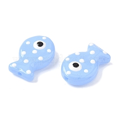 Baking Paint Glass Enamel Beads&nbsp;LAMP-D303-04F